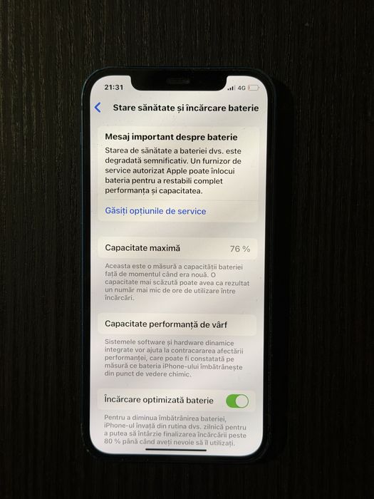 Iphone 12 - 76% Baterie
