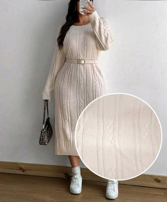 Rochie Tricot Bej