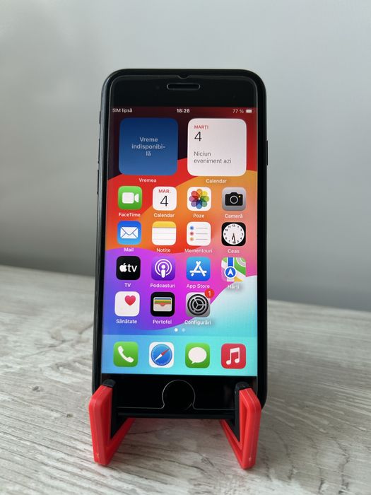 Iphone SE 2020 Black 128 GB 100% stare foarte buna