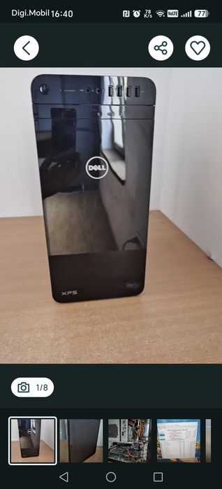 Carcasa modelul dell xps