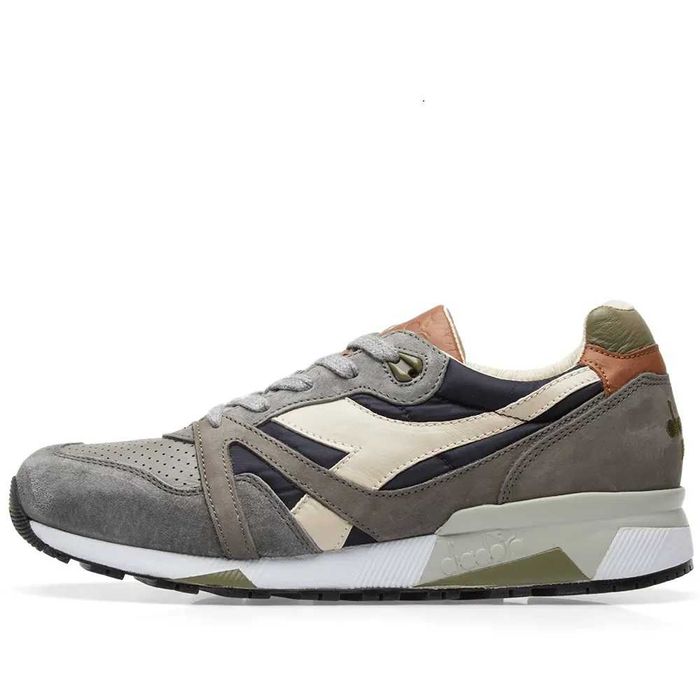 Diadora N9000 H  Coal & Bone Brown