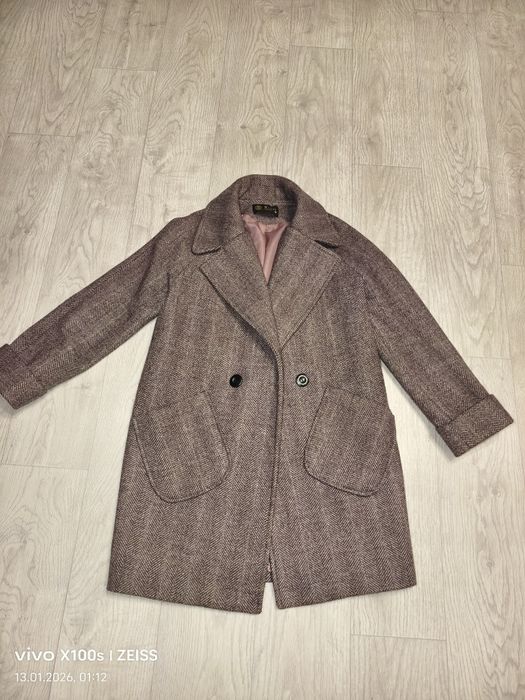 Продам новую кожанку и пальто б/у