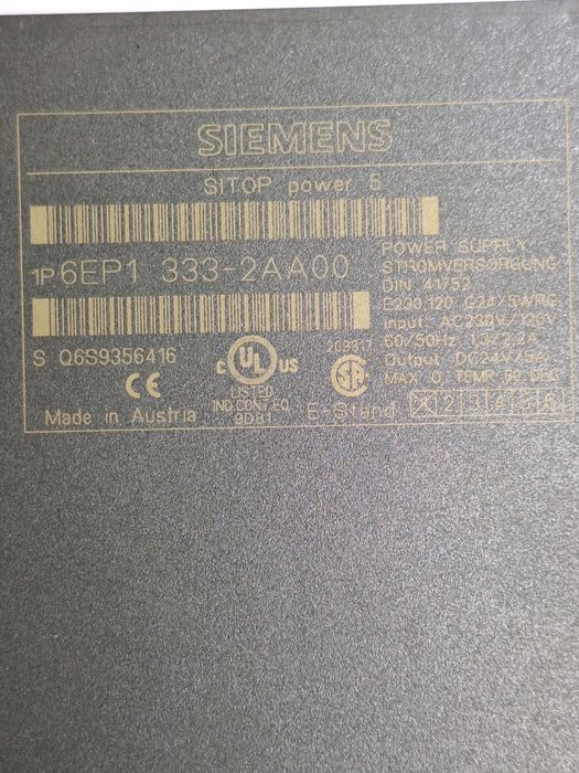 Sursă 24vdc-5A Siemens