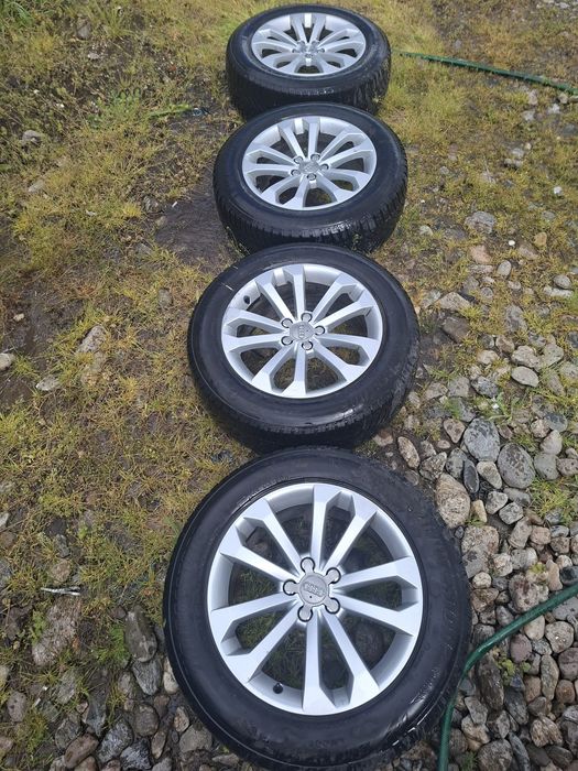 Jante aliaj Audi q5 touareg etc cu cauciucuri m+s 235/60 r 18