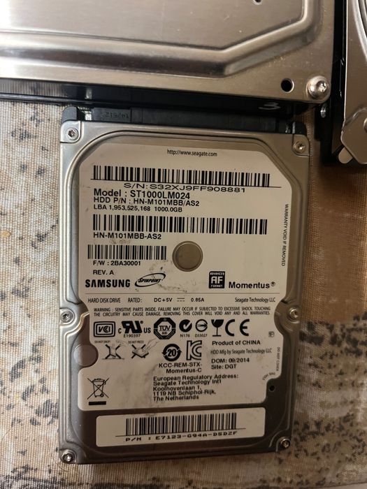 3 броя Hard disk - хард диск hdd за части