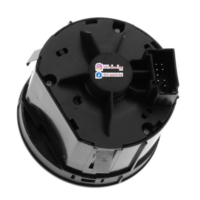 Ключ за фарове главни светлини с хром audi А6 C6 S6 RS6 Q7