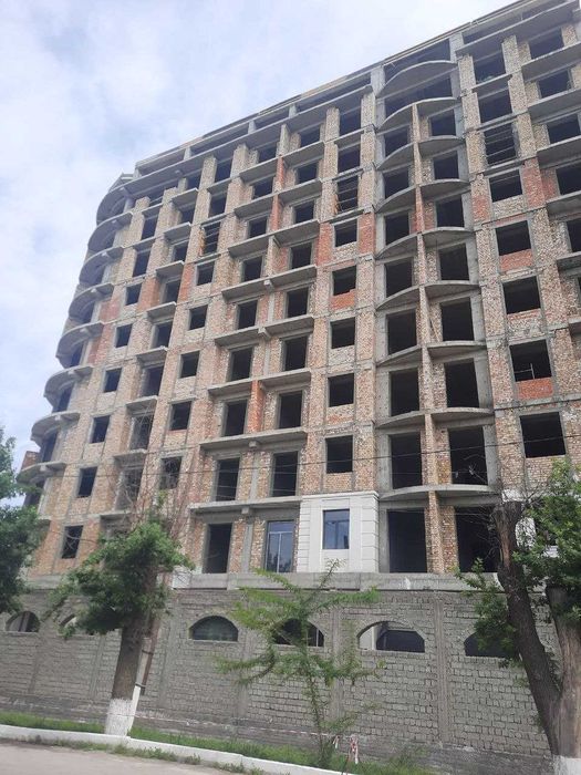 продаётся двухкомнатная квартира с площадью 62 м²