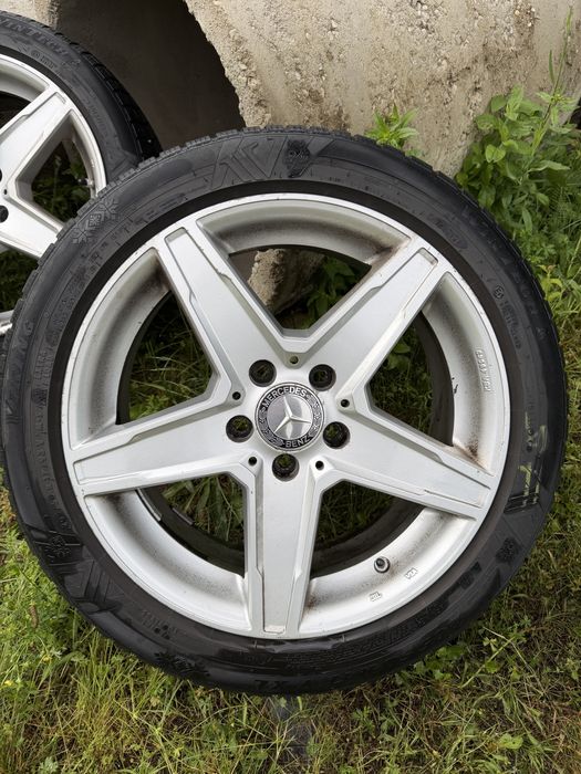 Jante mercedes 205/50 R17 Cauciucuri Viking M+S folosite un sezon