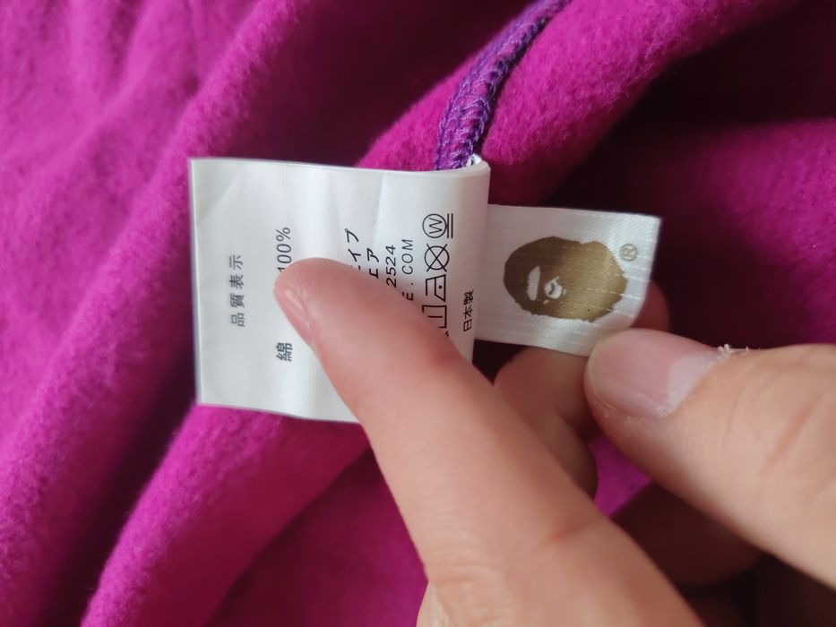 Bape wgm multi color L размер