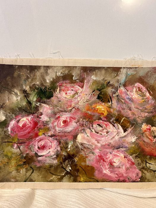 Tablou in ulei “Divine roses”
