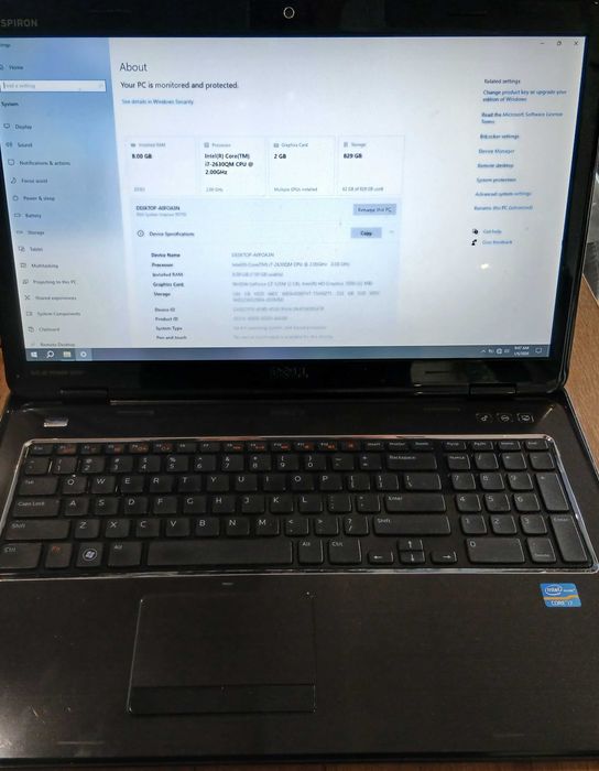 DELL Inspiron N7110 17.3" core i7 SSD