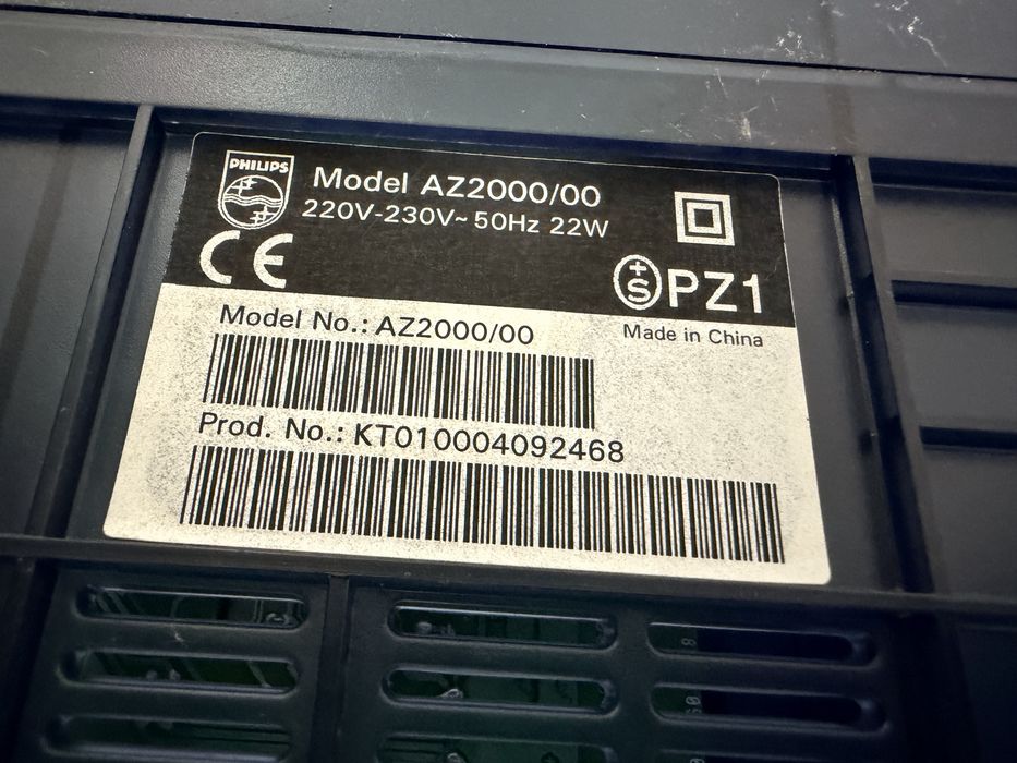 Минисистема Philips AZ2000  AM/FM Radio CD Cassette Player