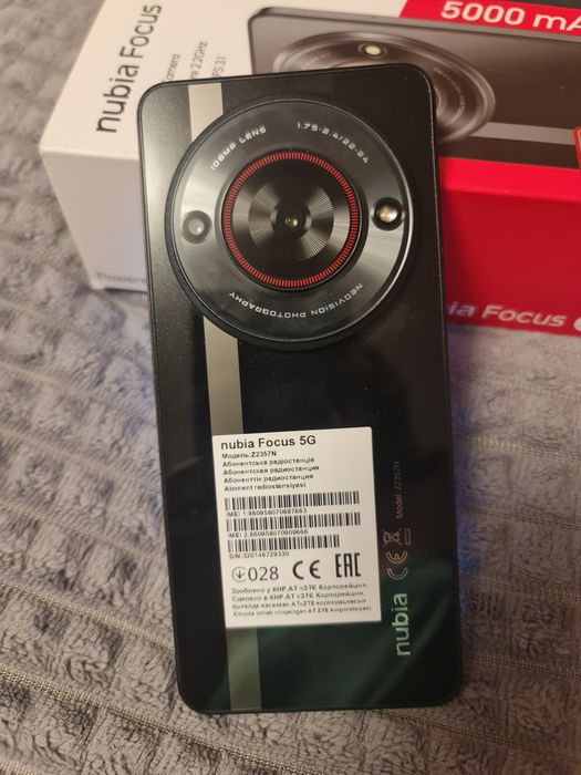 Новый ZTE Nubia Focus 5G 256 Gb