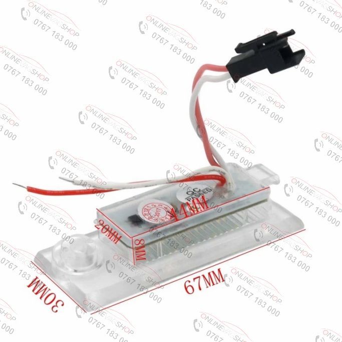 Set lampi LED numar Audi A6 C5 Sedan 1997-2004