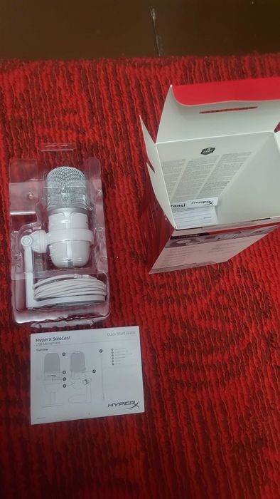 HyperX SoloCast USB микрофон - отличное состояние