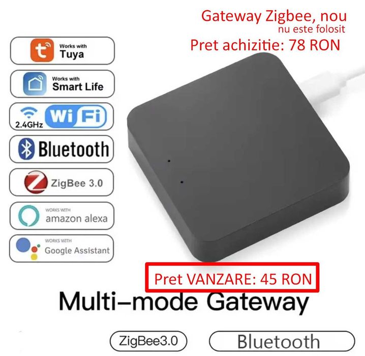 Zigbee device, noi la jumătate de pret