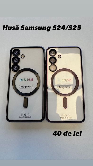 Folie, Husa, Incarcator, Cablu Samsung S24/S25