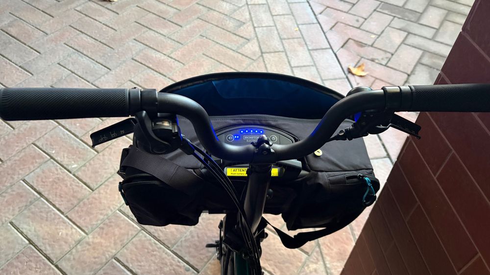 Bicicleta electrica Brompton P line