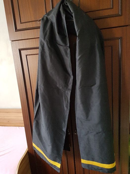 Бална дълга рокля в две части и шал