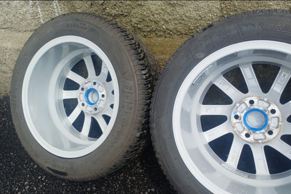 Jante aliaj gama vag  5×112 R16 + Anvelope 205/55 R16