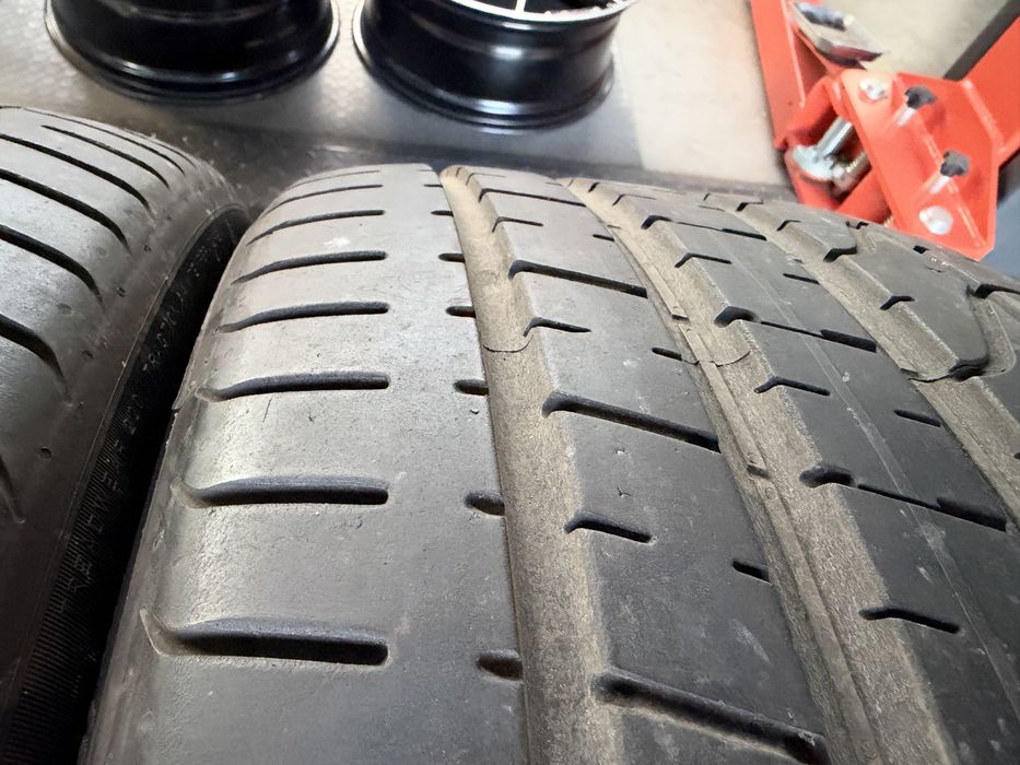 4бр. Летни Спорт-Пакет Гуми С Борд *N0* 285/40ZR/21 и 315/35ZR/21 -PIRELLI- DOT:0423+1923- 6.8мм+6.7мм.