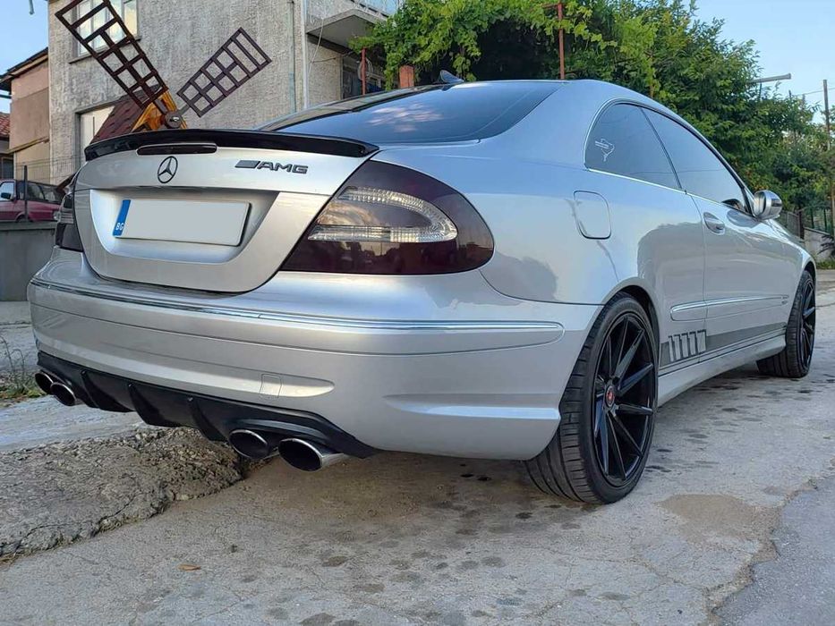Дифузьор за задна броня AMG за Mercedes CLK C209 / W209