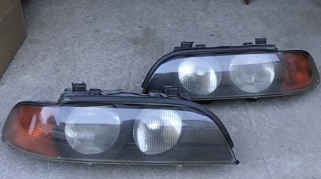 Фары bmw e39 дорест