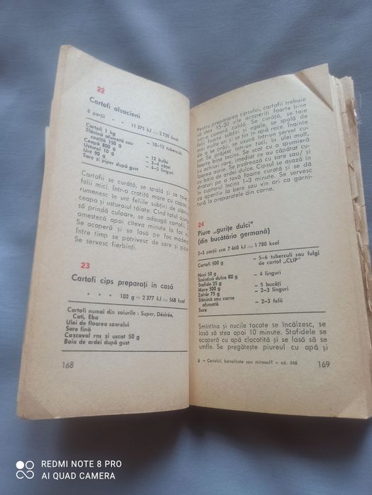 Carte de bucate pentru prepararea carfului