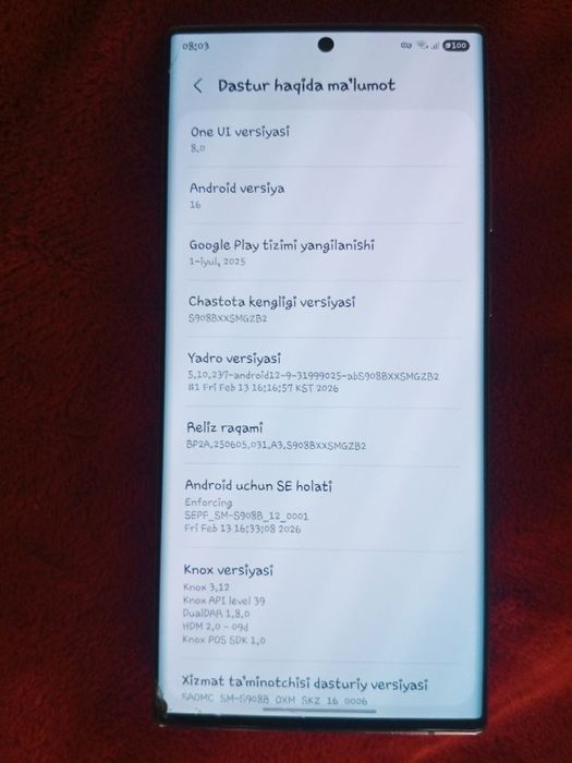 Galaxy S22 Ultra sotiladi