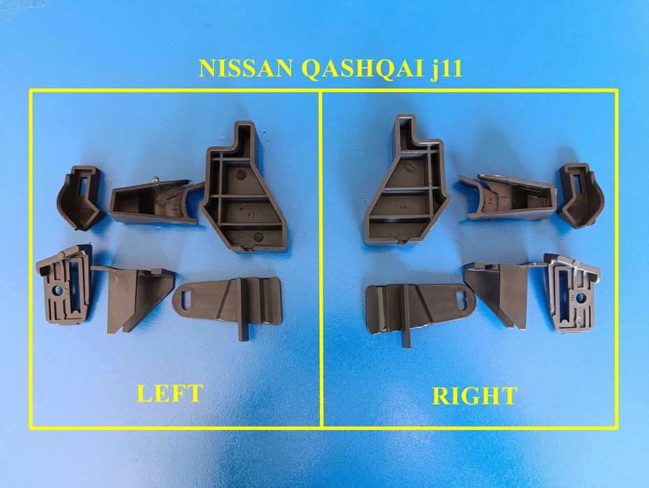 Kit reparatie cleme fixare far stanga dreapta Nissan Qashqai j11 (2013-2018)