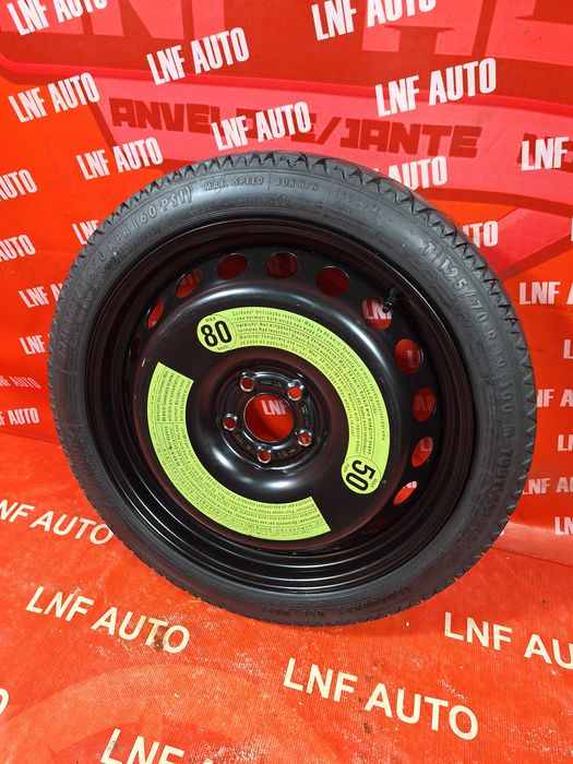 Roata Rezerva SLIM 5x112 19'' 66.6 OE AUDI A4 A5 8K 125/70/19 !