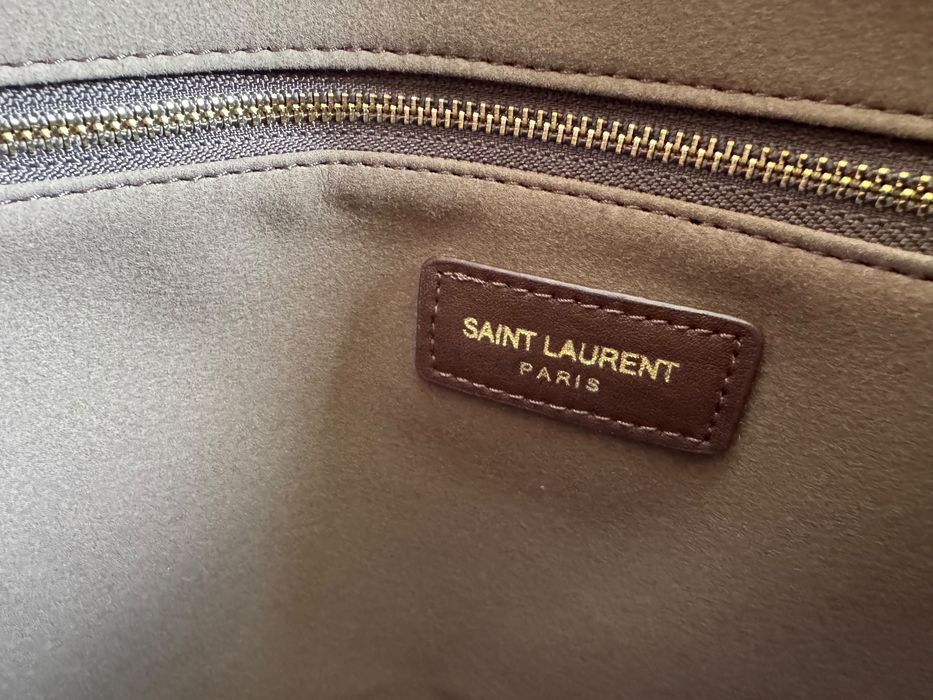 Geanta YSL maro burgundy noua din piele
