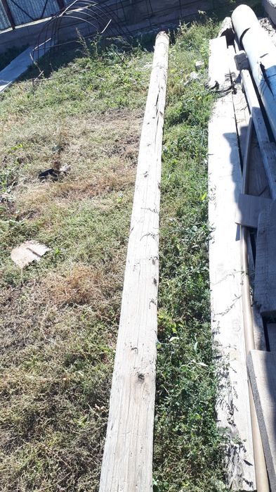 Столб деревянная и кругляк. Арматуры