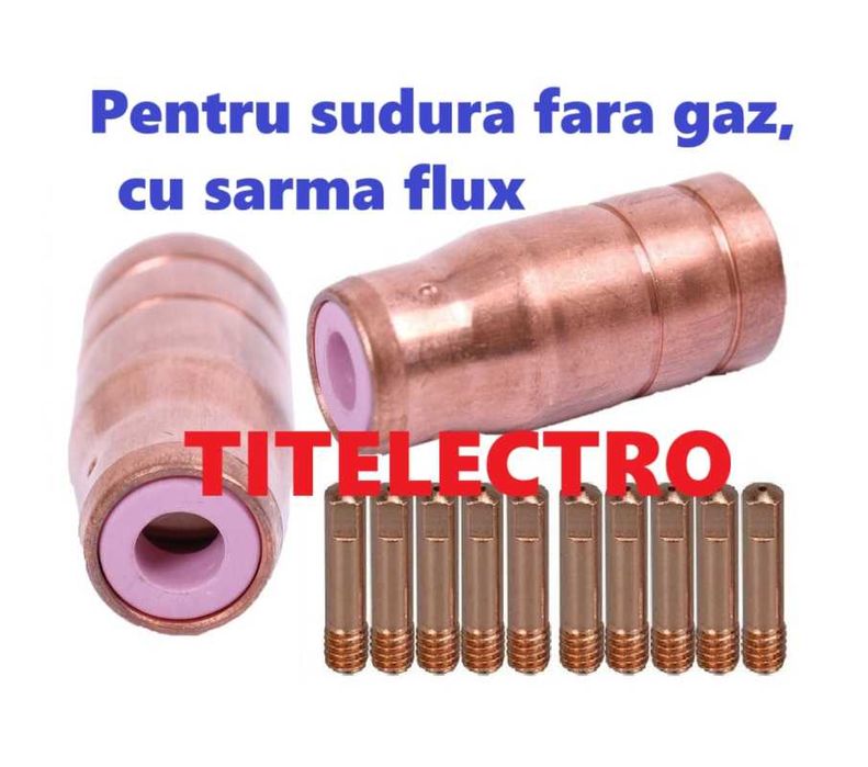 Set 12 duze pistolet M15 M14 sudura MIG-MAG cu sarma flux, fara gaz