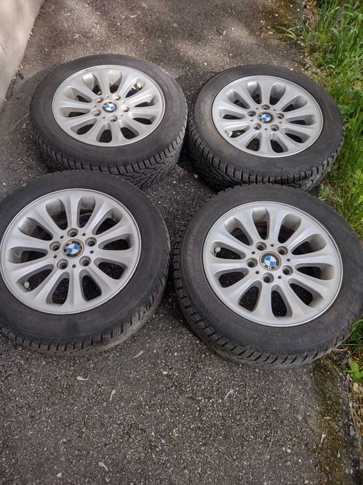 Vând jante +anvelope bmw e46
