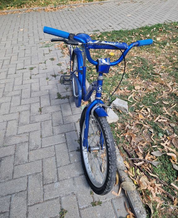 Велосипед с контра 20" гуми