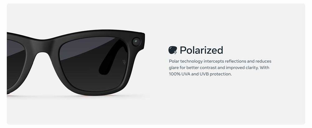 Смарт очила Ray-Ban Meta Wayfarer, GEN 2 - размер L, 32 GB памет, 12MP камера, матово черно - НОВО