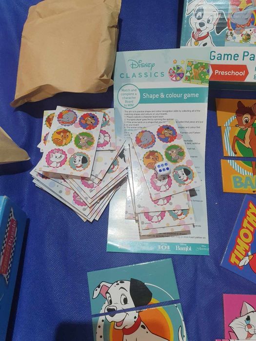 Предучилищна образователна игра на Дисни