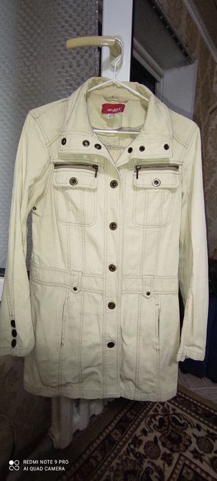 Куртка ветровка джинсовая