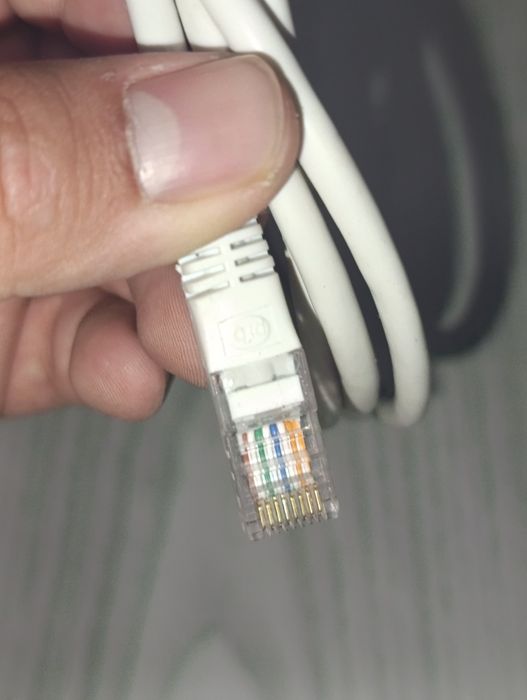 Ethernet cable CAT5E UTP, internet kabel, интернет кабель