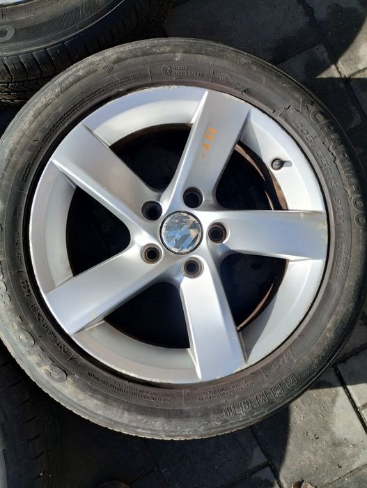 Jante aluminiu 5x112 R16,vw passat b6,b7,b8,golf 6,golf 7,skoda