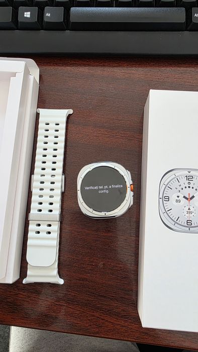 Samsung galaxy watch ultra 2025, LTE, 2 ani  garantie/ Huawei GT6 PRO Titanium