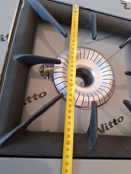 Котлон газов професионален с крака и долен плот защита- СЕ