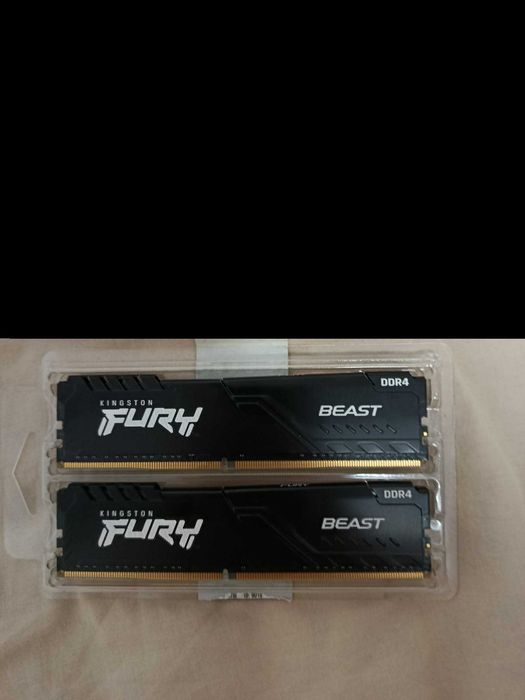 РАМ RAM Памет Kingston FURY Beast 16GB (2x8GB) DDR4 3200MHz