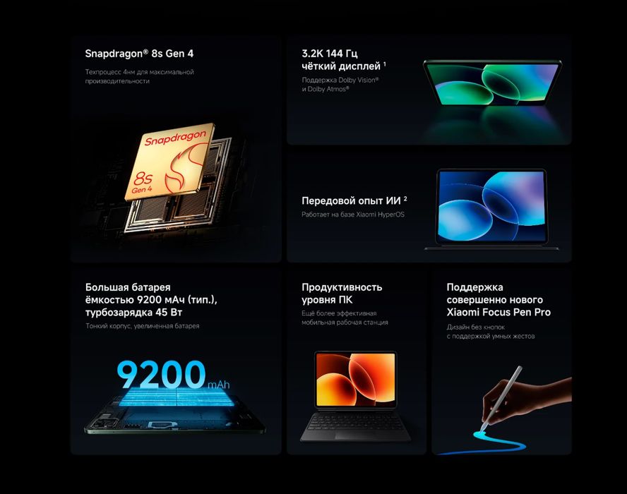 Xiaomi pad 8 планшет