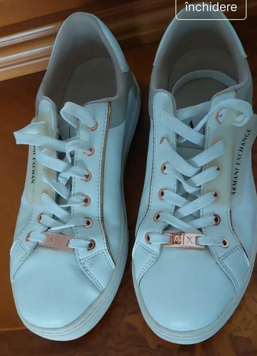 Adidasi Emporio Armani din piele nr 38