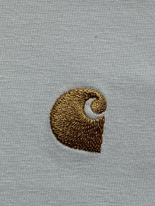 Carhartt WIP мъжка тениска с бродирано шогобL