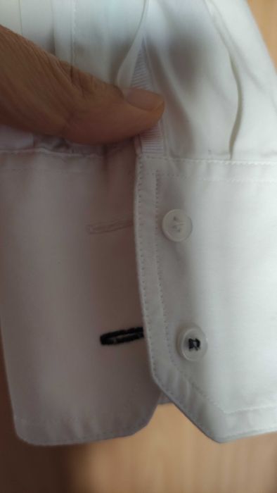 Camasa Zara office -alba sau albastru inchis- spre negru