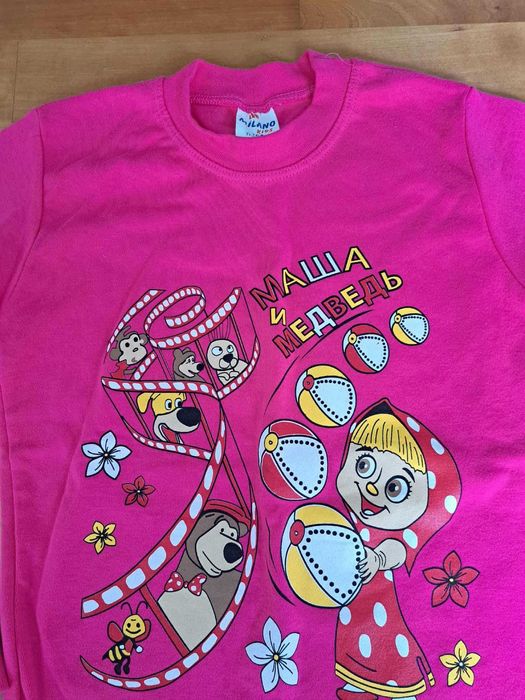 Детска блуза Маша и мечокът