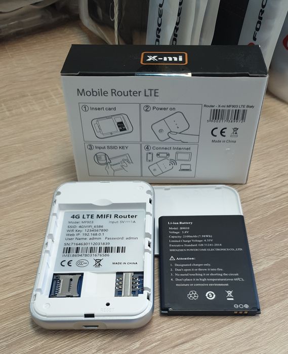 Преносим джобен рутер за мобилен интернет /бисквитка Wi-Fi router